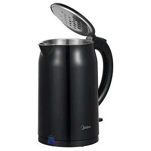 Hervidor Eléctrico 1.7L Doble Pared Acero Inox Negro - PS