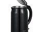 Hervidor Eléctrico 1.7L Doble Pared Acero Inox Negro - PS - Miniatura 2