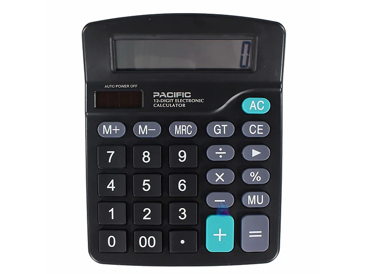 Calculadora Electrónica 12 Dígitos Oficina Escolar - PS 1