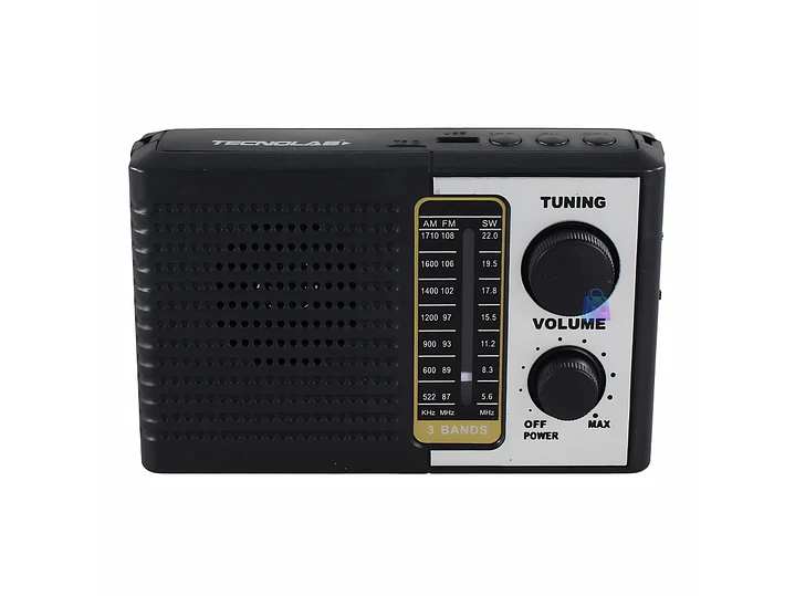 Radio Portátil AM FM SW USB TF Recargable - PS 3