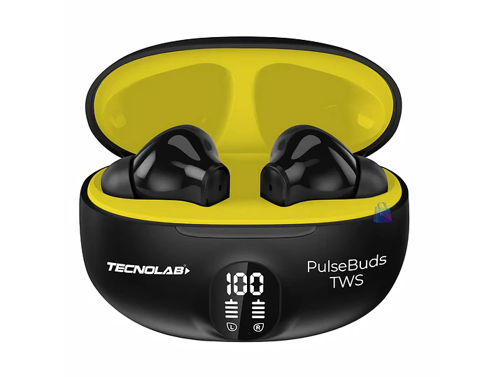 Audífonos TWS Bluetooth Touch USB-C Visor LED Colores - PS 1
