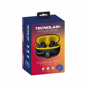 Audífonos TWS Bluetooth Touch USB-C Visor LED Colores - PS