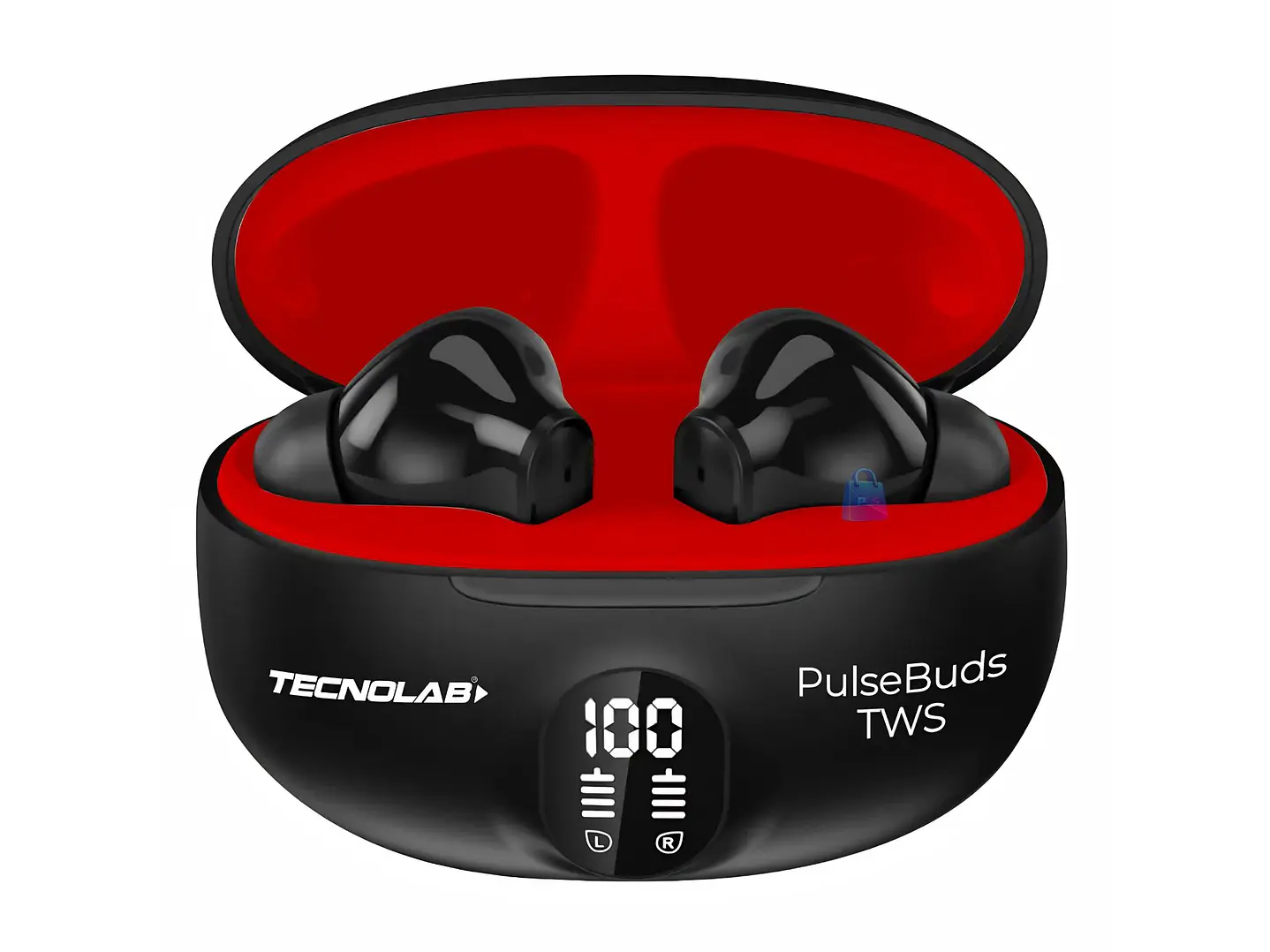 Audífonos TWS Bluetooth Touch USB-C Visor LED Colores - PS 3