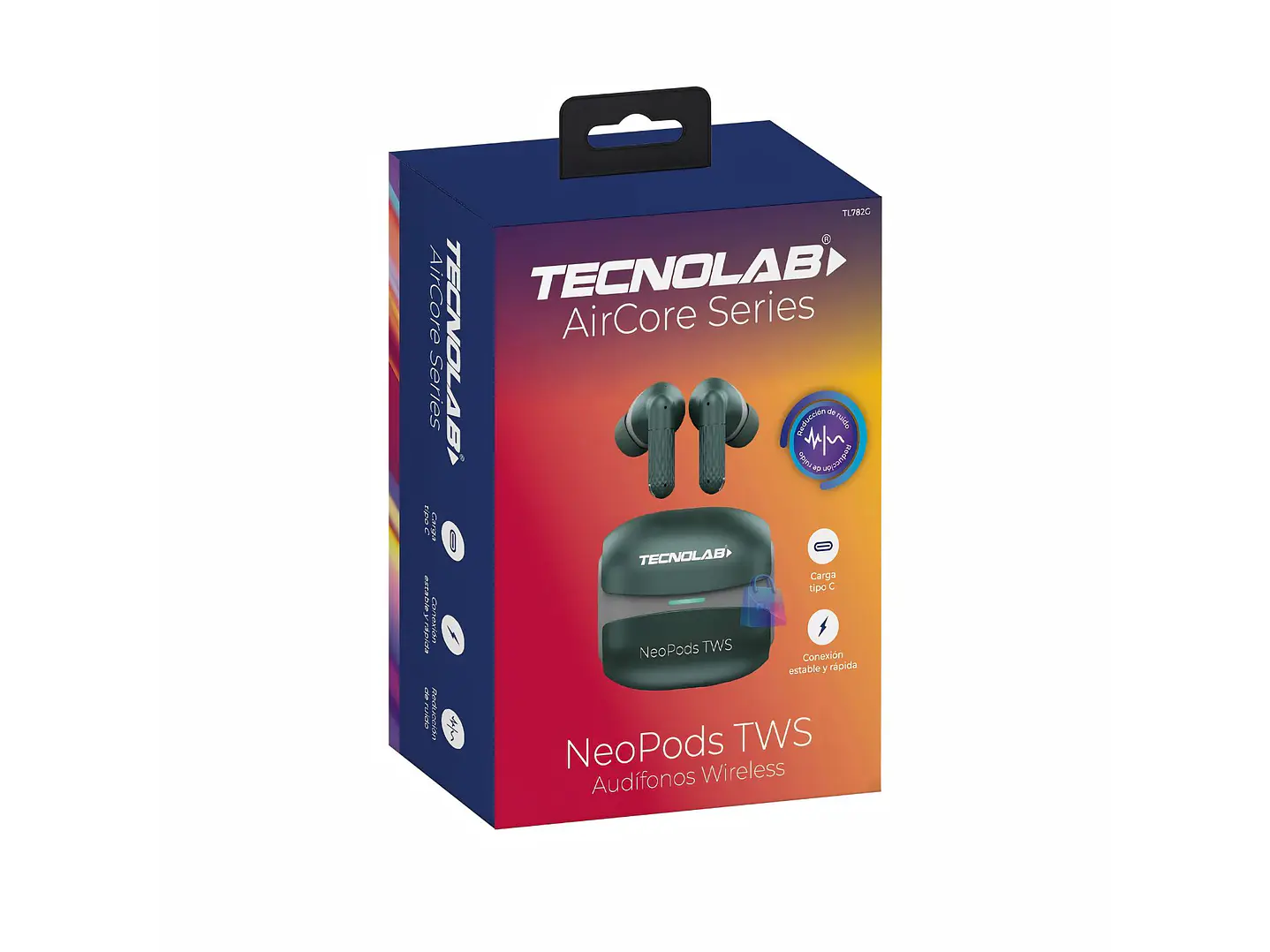 Audífonos Bluetooth TWS Inalámbricos Tipo C Colores - PS 4