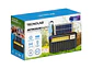 Radio Retro Solar Bluetooth FM AM USB Linterna Colores - PS - Miniatura 4