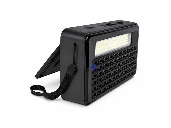 Radio Retro Solar Bluetooth FM AM USB Linterna Colores - PS 2
