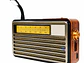 Radio Retro Solar Bluetooth FM AM SW USB Tipo C 10W - PS - Miniatura 3