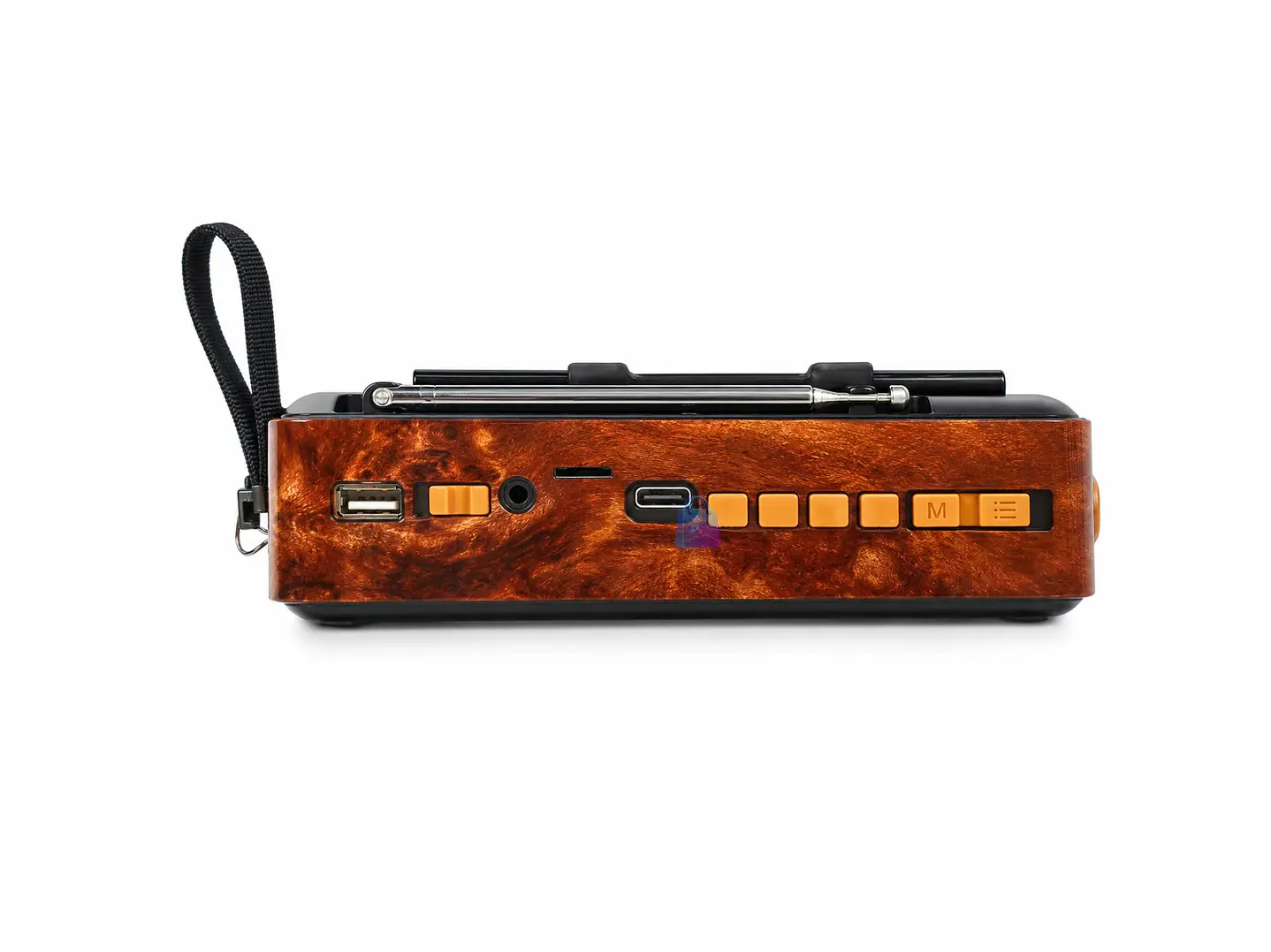 Radio Retro Solar Bluetooth FM AM SW USB Tipo C 10W - PS 4