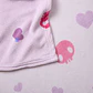Manta Coral Diseño Kuromi 127x152cms Suave - PS - Miniatura 3