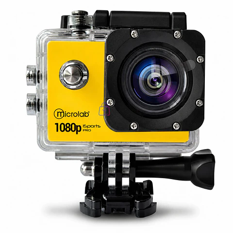 Cámara Deportiva A7 Yellow Full HD 1080P Sumergible - PS