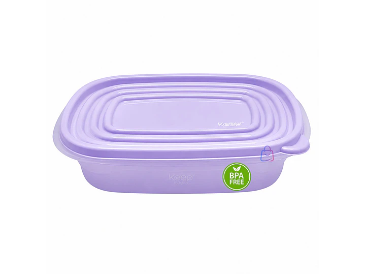 Set 3 Contenedores Herméticos Apilables Keep 950ml - PS 4