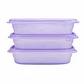 Set 3 Contenedores Herméticos Apilables Keep 950ml - PS - Miniatura 1
