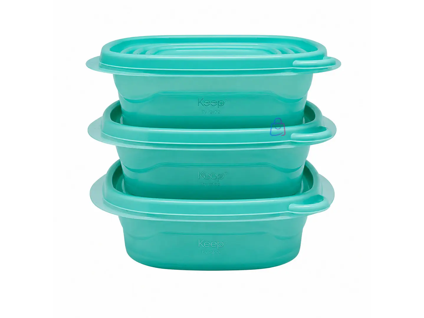 Set 3 Contenedores Herméticos Keep 670ml BPA Free - PS 1