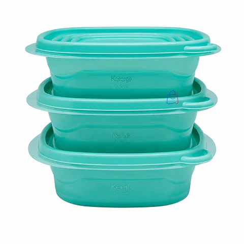 Set 3 Contenedores Herméticos Keep 670ml BPA Free - PS