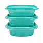 Set 3 Contenedores Herméticos Keep 670ml BPA Free - PS - Miniatura 1