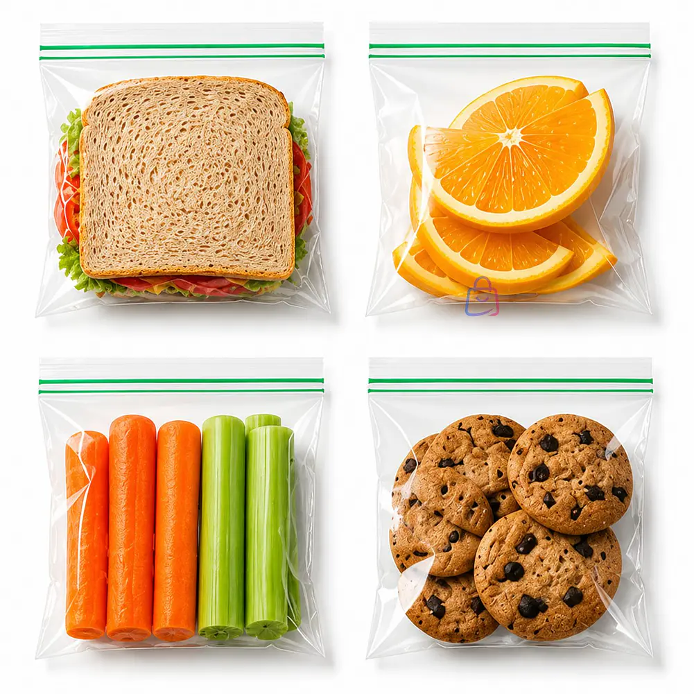 Bolsas Herméticas Sandwich 50 Unidades Cierre Zip - PS 4