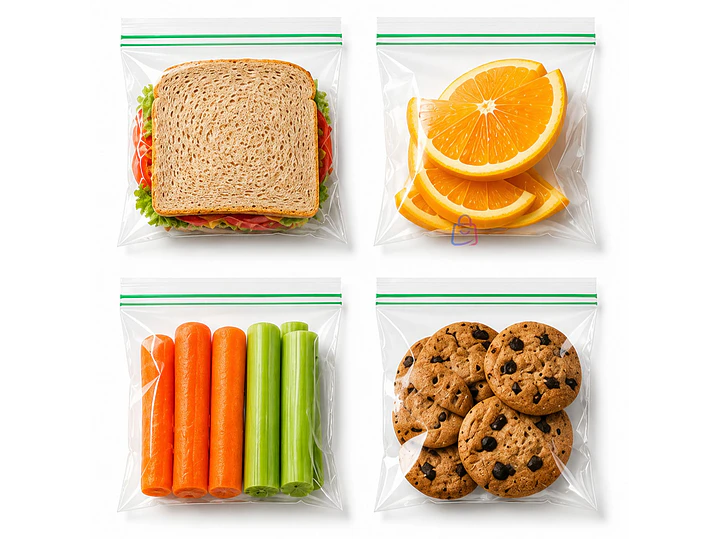 Bolsas Herméticas Sandwich 50 Unidades Cierre Zip - PS 4