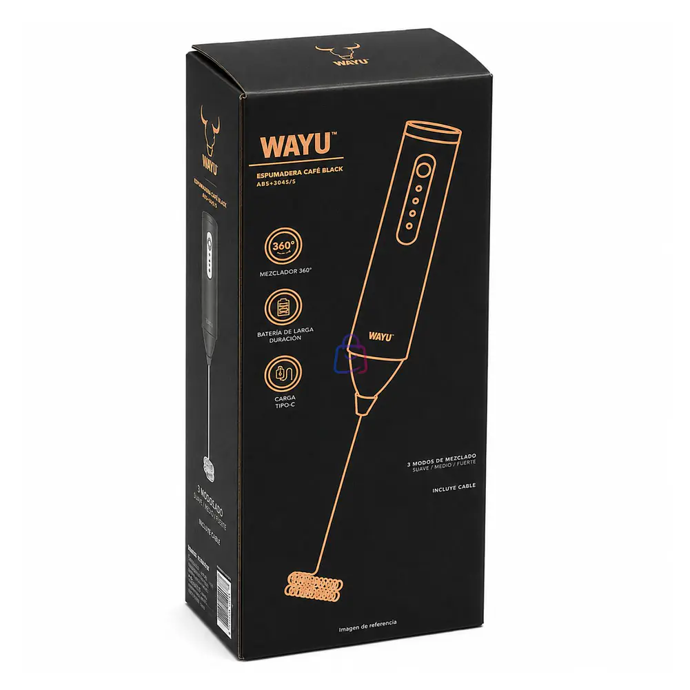 Espumador de Leche WAYU Recargable USB-C - PS 5
