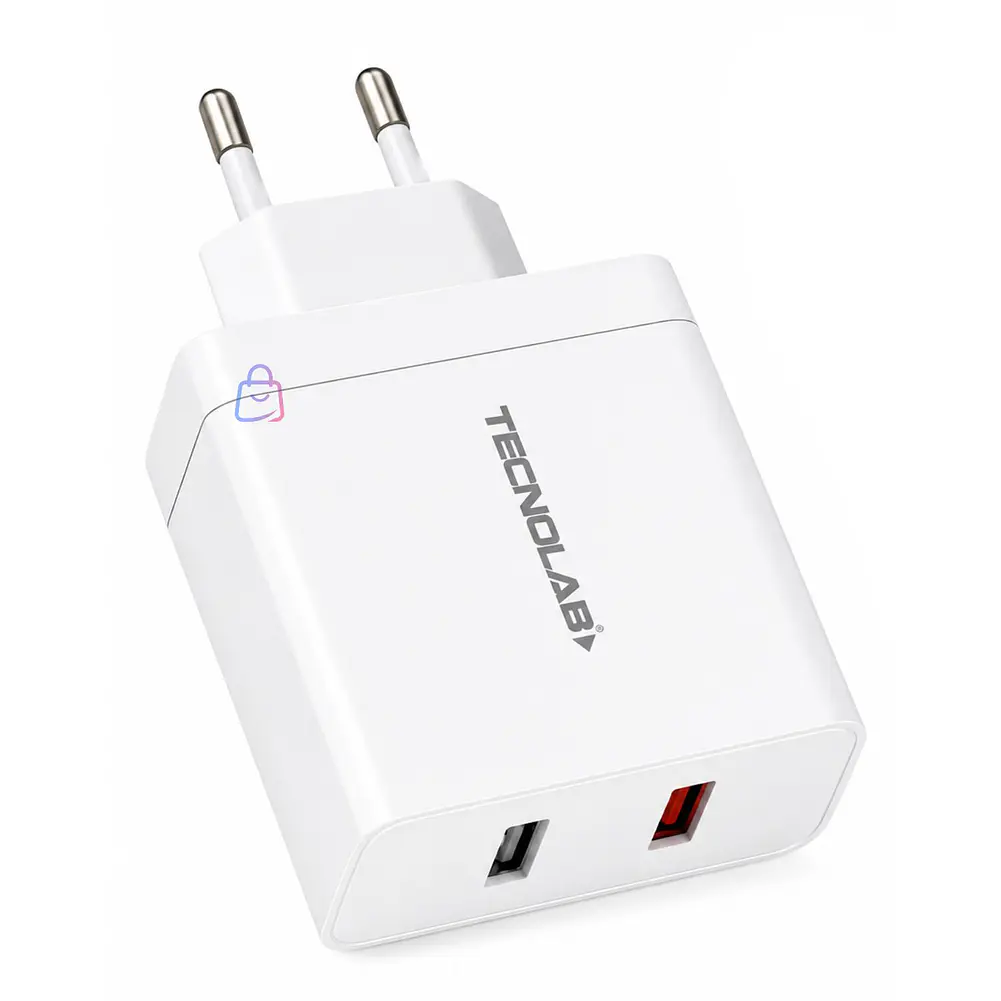 Cargador Rápido QC 3.0 18W USB-A a USB-C Certificado - PS 3