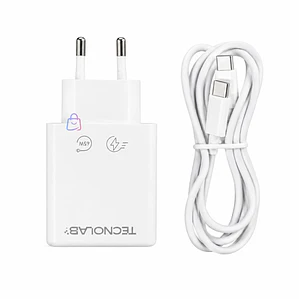 Cargador Rápido PD 45W QC 3.0 USB-C con Cable - PS