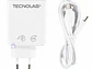 Cargador GaN 65W PD QC3.0 USB-C Cable SEC Blanco - PS - Miniatura 1