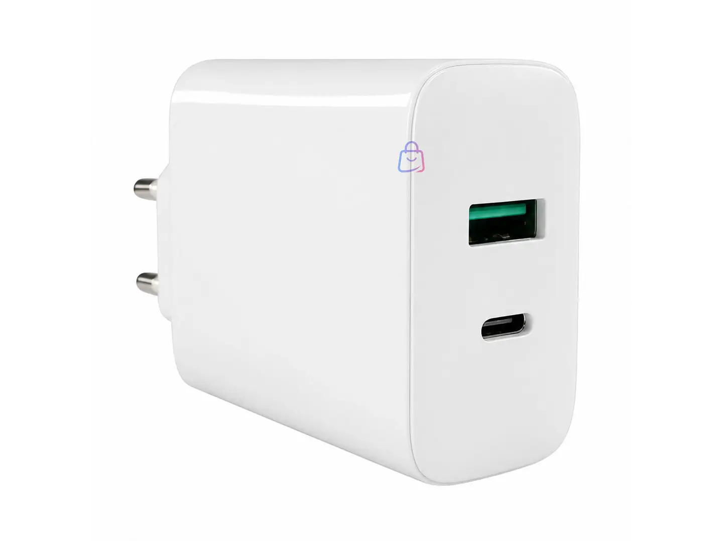 Cargador GaN 65W PD QC3.0 USB-C Cable SEC Blanco - PS 2