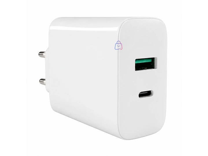 Cargador GaN 65W PD QC3.0 USB-C Cable SEC Blanco - PS 2