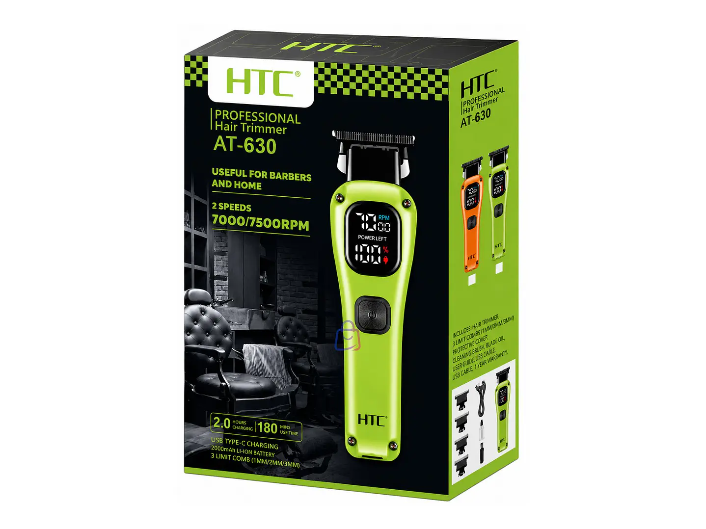 Patillera HTC Profesional T-Blade Recargable USB-C 5v - PS 4