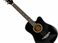 Guitarra Acústica 39 Pulgadas Negra con Funda y Cuerdas - PS - Miniatura 1