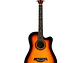 Guitarra 39 Pulgadas Color Sunburst + Funda y Cuerdas - PS - Miniatura 3