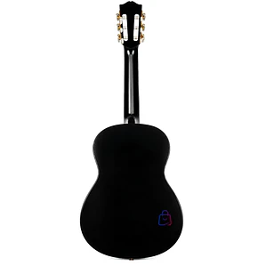 Guitarra Clásica 39 Pulgadas Negra Cuerdas Nylon - PS