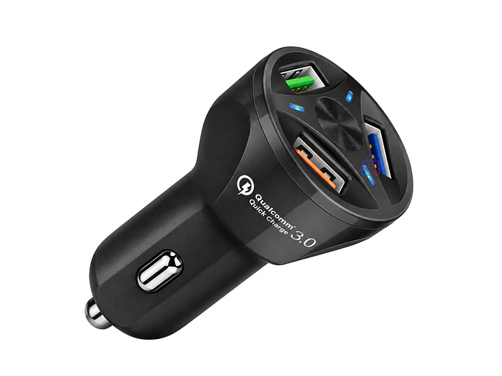 Cargador Auto Carga Rápida 3 USB 12V - PS 3