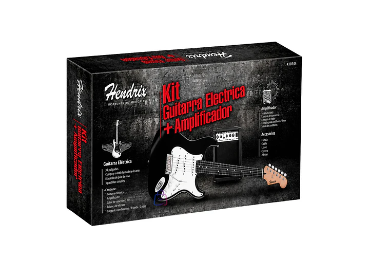 Guitarra Eléctrica 39 Pulgadas Con Amplificador 10W - PS 8