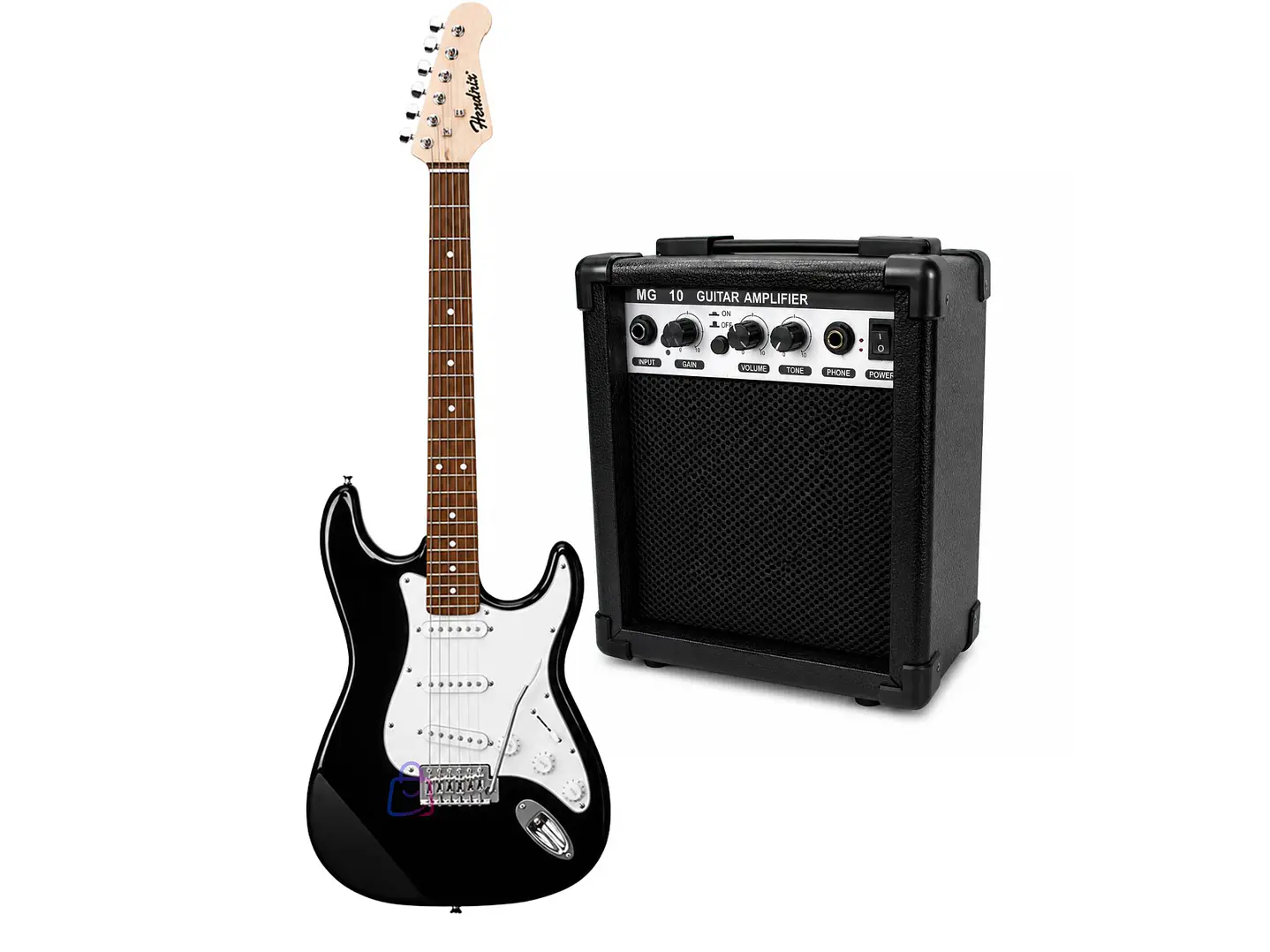 Guitarra Eléctrica 39 Pulgadas Con Amplificador 10W - PS 1