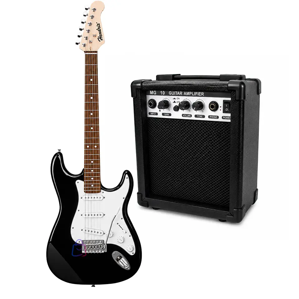 Guitarra Eléctrica 39 Pulgadas Con Amplificador 10W - PS 1