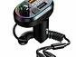 Cargador Auto Bluetooth 5.0 FM RGB PD25W 3 Puertos - PS - Miniatura 1