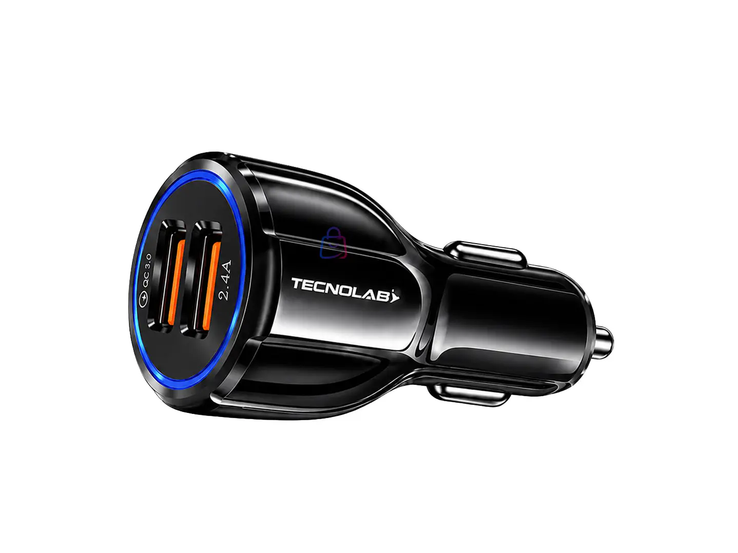 Cargador Auto 12V/24V QC 3 Doble USB 18W - PS 3