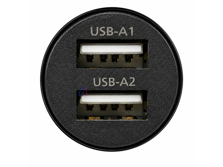 Cargador Auto Philips 12V Doble USB 12W - PS 2
