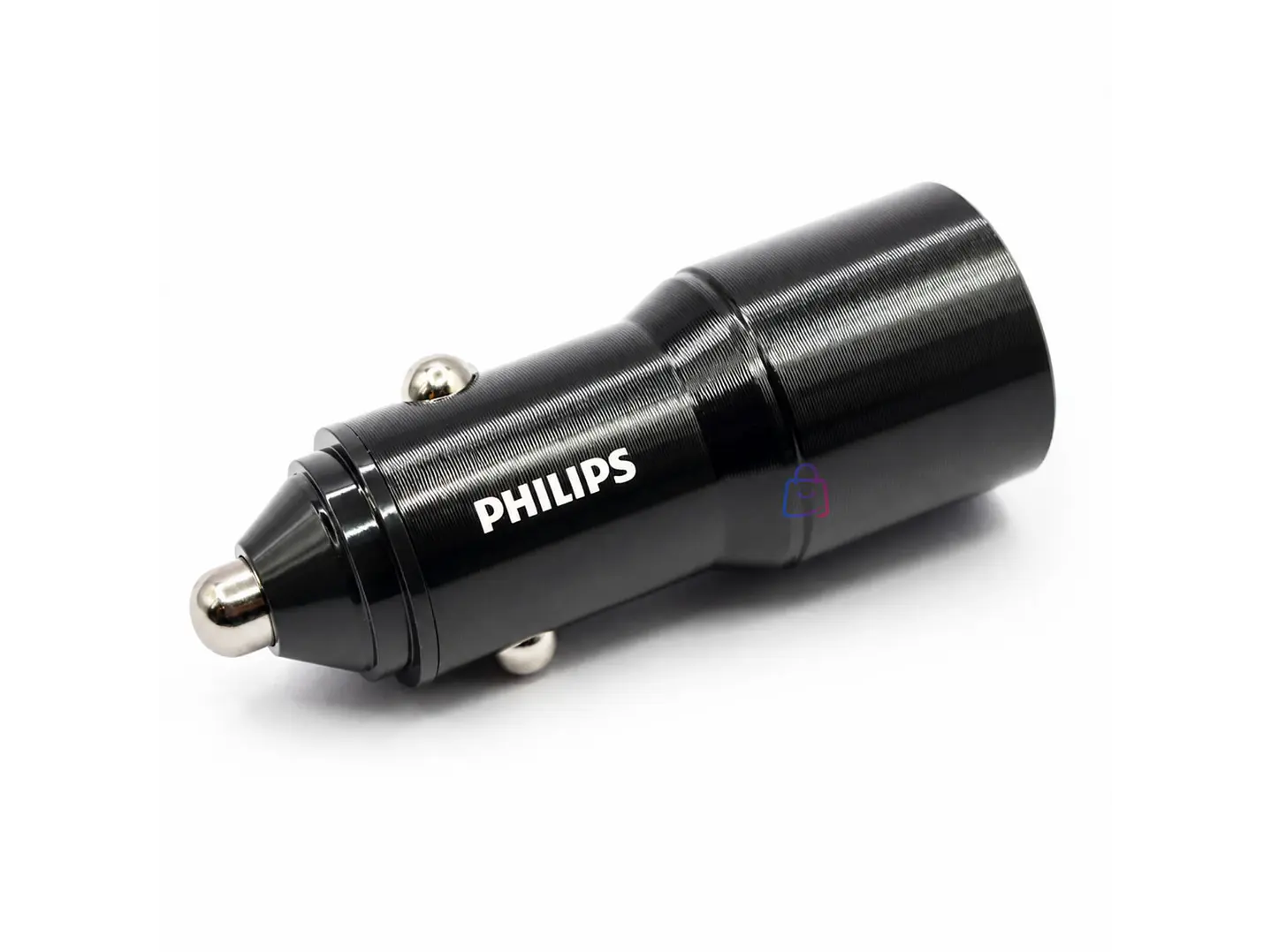 Cargador Auto Philips 12V Doble USB 12W - PS 3