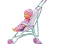Muñeca Bebé 29cm Con Coche Plegable De Paseo - PS - Miniatura 2