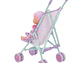Muñeca Bebé 29cm Con Coche Plegable De Paseo - PS - Miniatura 3