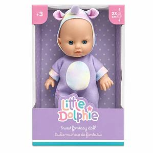 Muñeca Bebé Perfumada Tamaño 23cm Pijama De Unicornio - PS