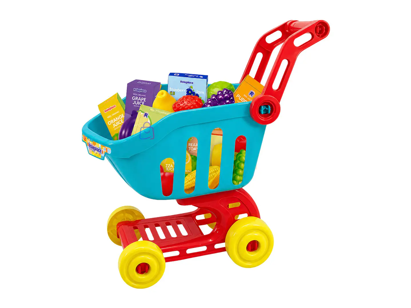 Carrito Compras Infantil 25 Accesorios Supermercado - PS 4