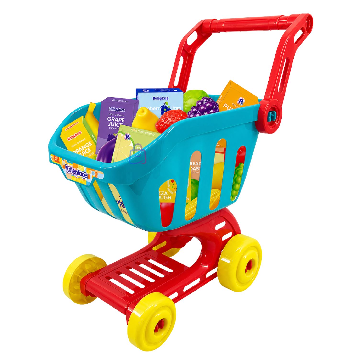 Carrito Compras Infantil 25 Accesorios Supermercado - PS