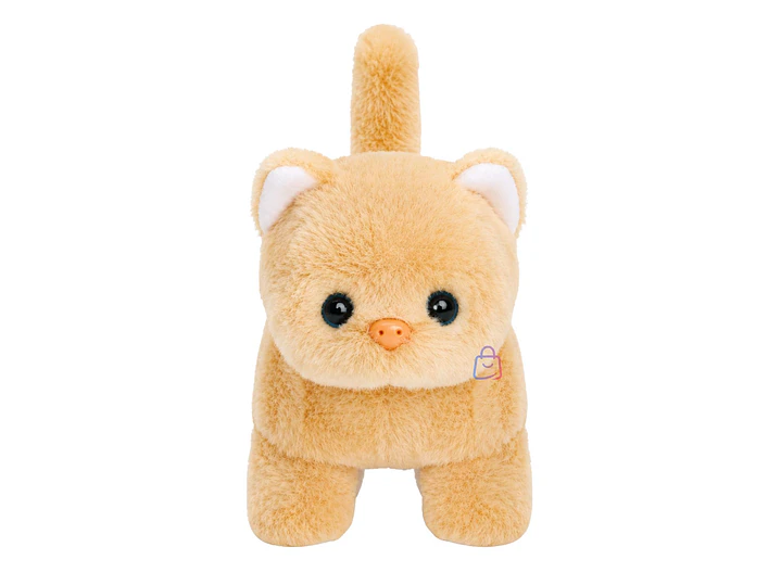 Peluche Gato Interactivo Amarillo Sonido Movimiento - PS 2