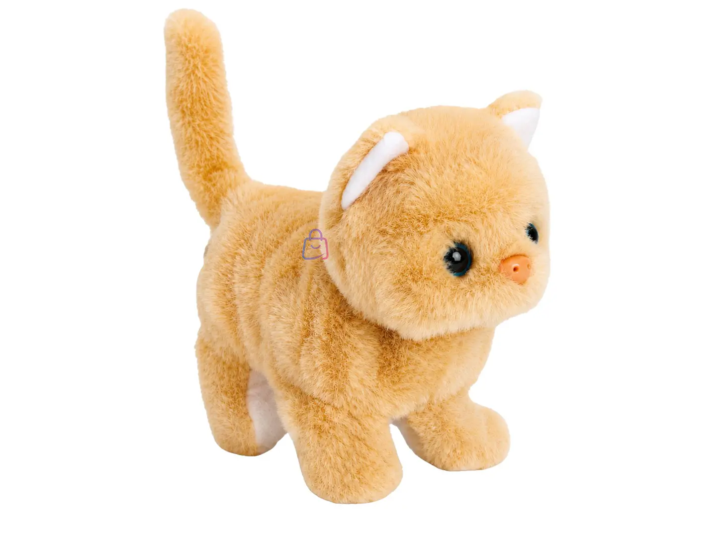 Peluche Gato Interactivo Amarillo Sonido Movimiento - PS 4