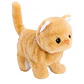Peluche Gato Interactivo Amarillo Sonido Movimiento - PS - Miniatura 4