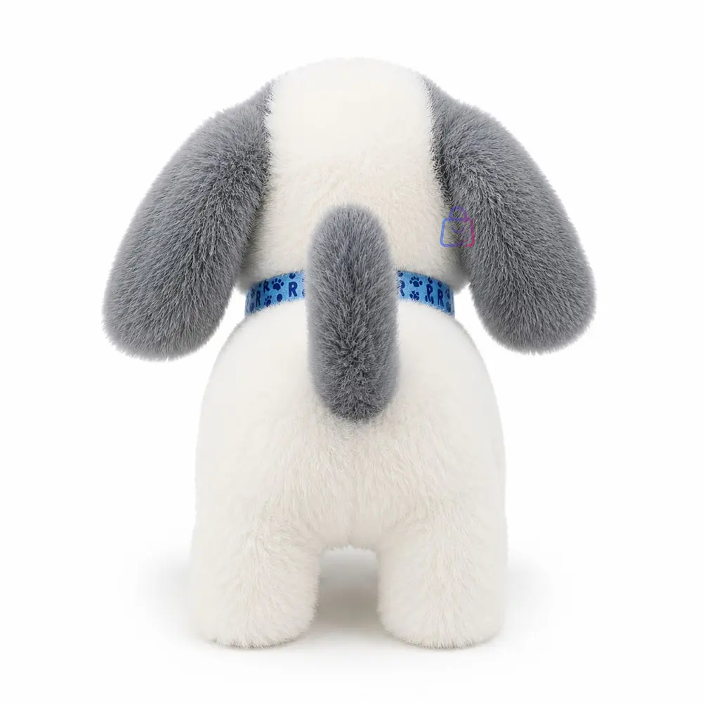 Peluche Perro Interactivo Gris Sonido Movimiento - PS 3