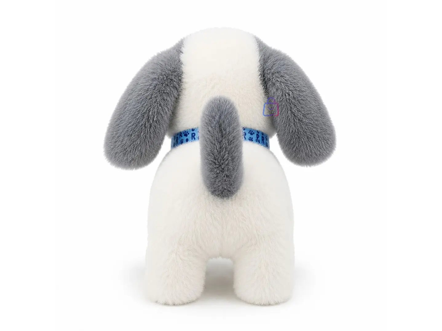 Peluche Perro Interactivo Gris Sonido Movimiento - PS 3