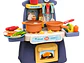 Cocina De Juguete Con Luz Y Sonido 26 Accesorios - PS - Miniatura 1